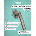 Ручка оконная РЕХАУ MEDEA PLUS для пластиковых окон и балконной двери. Титан